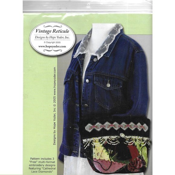 Vintage Reticule Designs by Hope Yoder Patterns - Picture 1 of 2